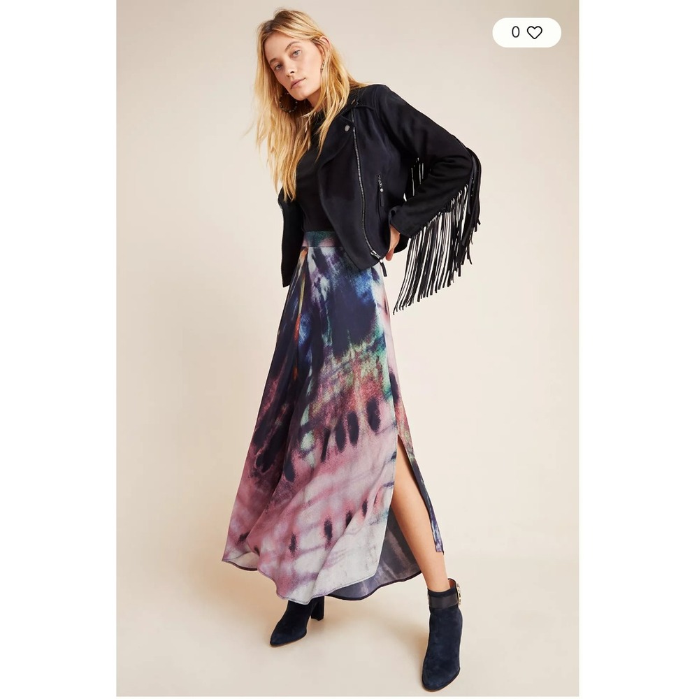 Blank London Andromeda Maxi Skirt Womens L Boho Artsy Festival Eclectic